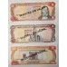 DOMINICAN REPUBLIC 1994 . FIVE 5 - ONE THOUSAND 1,000 PESOS BANKNOTES . SPECIMEN
